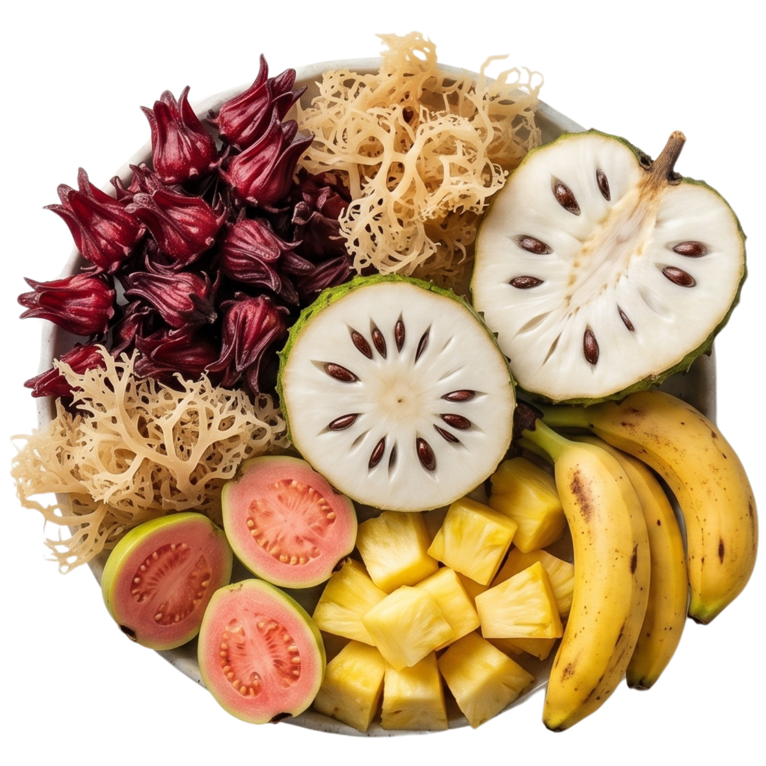 Waddat tropical fruit bowl